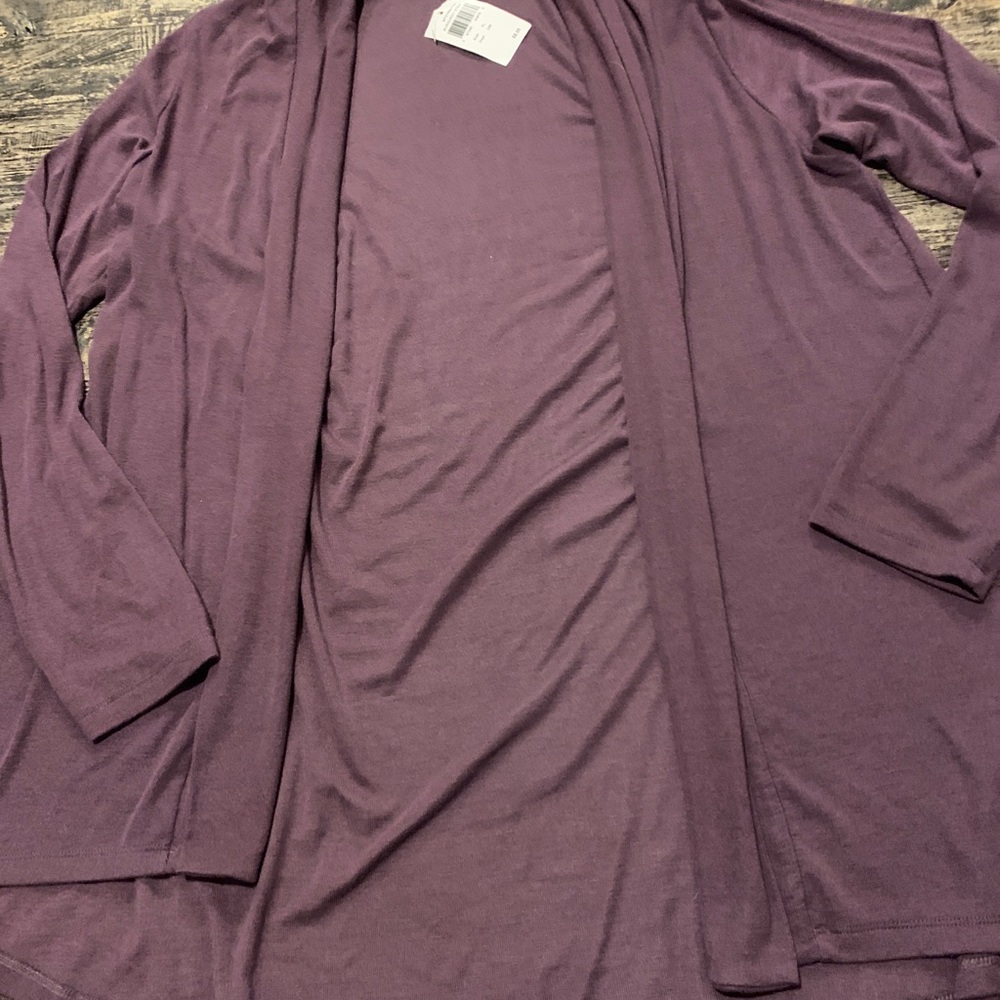 Bobeau open front tunic. XL. ÑWT